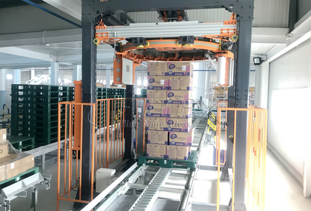 T600 Model Robot Pallet Wrapping Machine