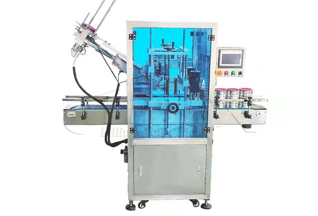 Automatic Plastic Cap Pressing Machine