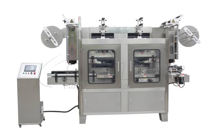 Double Head Automatic Shrink Sleeve Labeling Machine